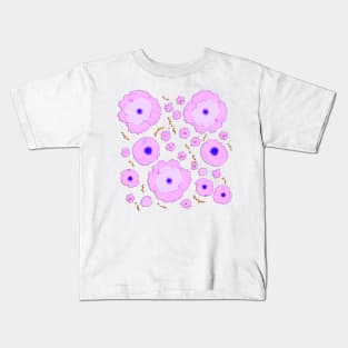 Mother's Day Falling Petals (MD23MOD004) Kids T-Shirt